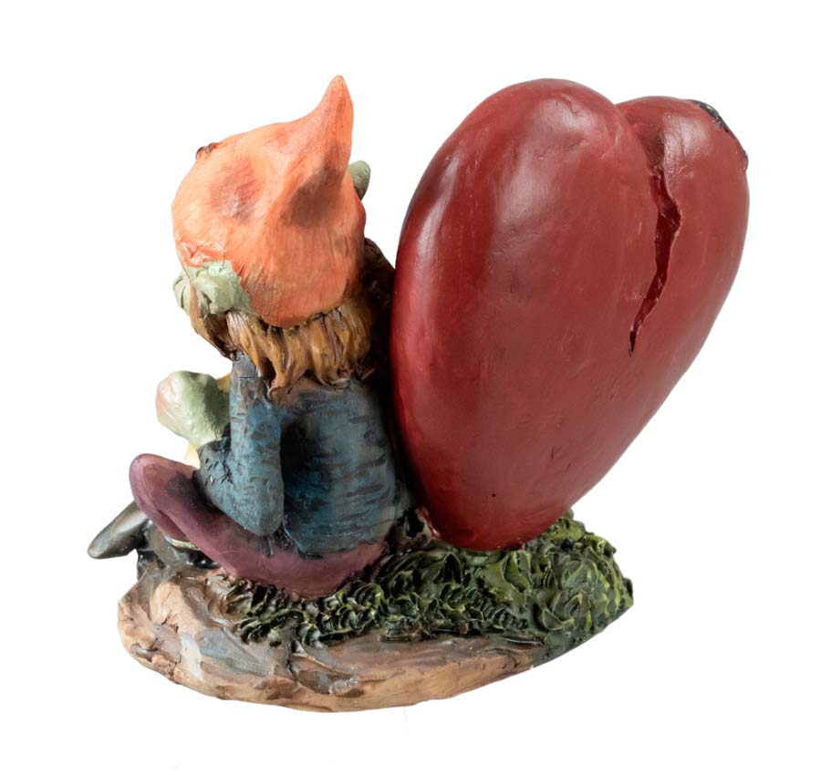 Lutin Pixie Chagrin d'Amour – Figurine Korrigan Celtique en Résine