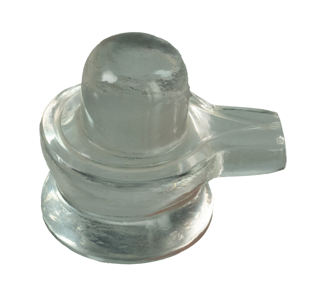 Yoni Shiva Lingam En Verre – Symbole Sacré De Shiva Et Shakti