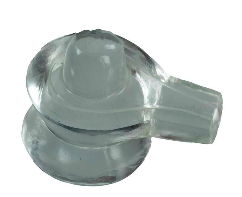 Yoni Shiva Lingam En Verre – Symbole Sacré De Shiva Et Shakti
