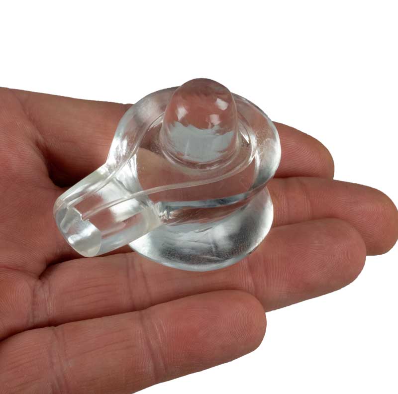Yoni Shiva Lingam En Verre – Symbole Sacré De Shiva Et Shakti