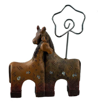 Porte-Photo Cheval En Résine – Décoration Équestre