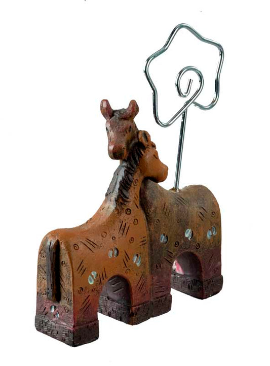 Porte-Photo Cheval En Résine – Décoration Équestre