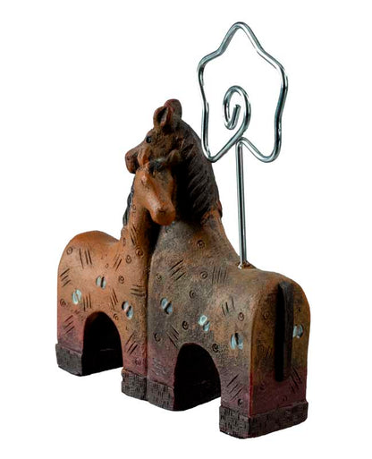 Porte-Photo Cheval En Résine – Décoration Équestre