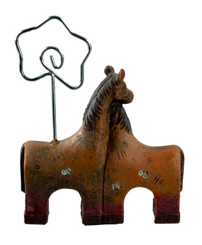 Porte-Photo Cheval En Résine – Décoration Équestre