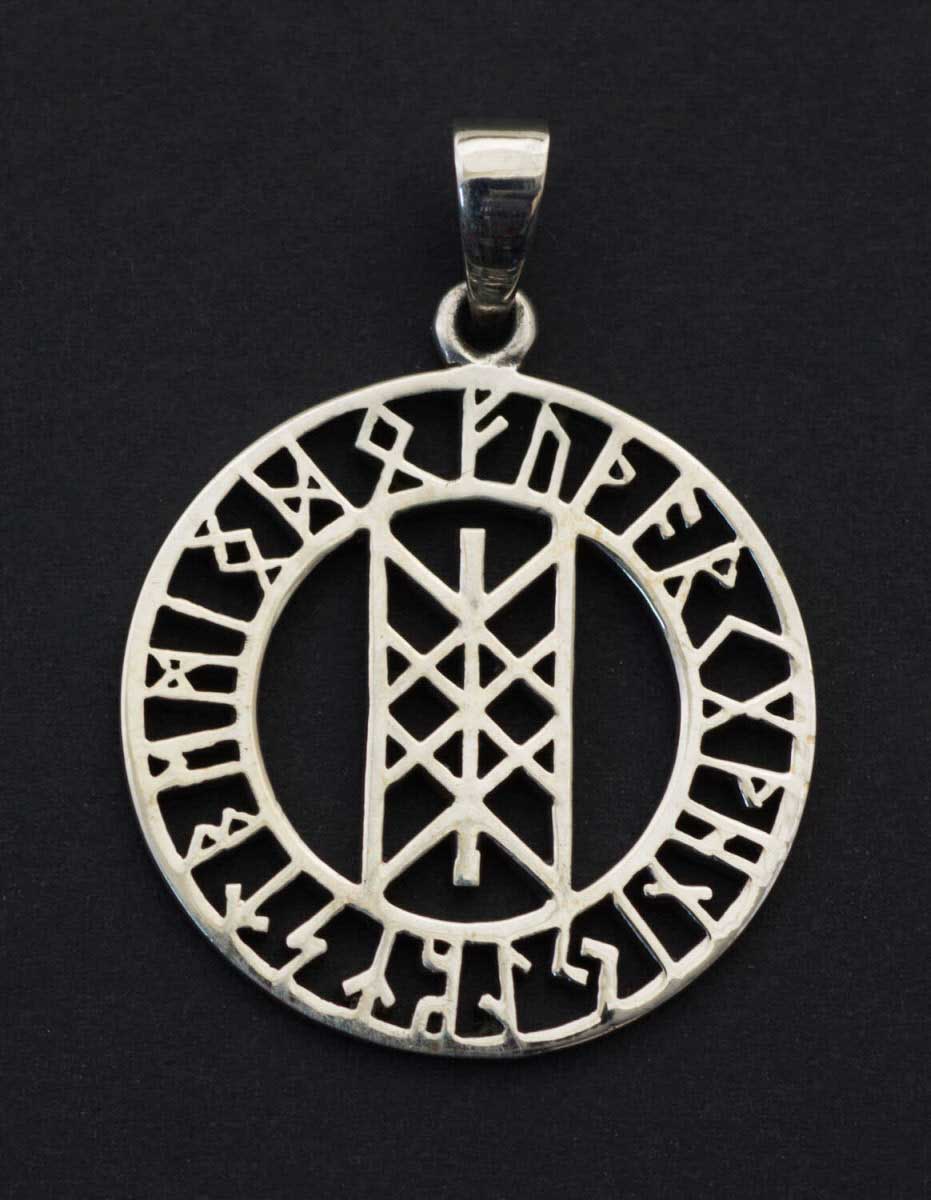 Pendentif Viking Web of Wyrd en Argent 925