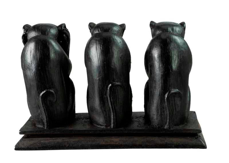 Statue 3 Singes de la Sagesse en Résine – Artisanat du Népal