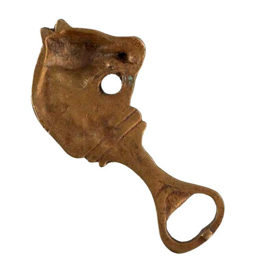 Décapsuleur Tête De Cheval En Laiton – Modèle Ancien Artisanal