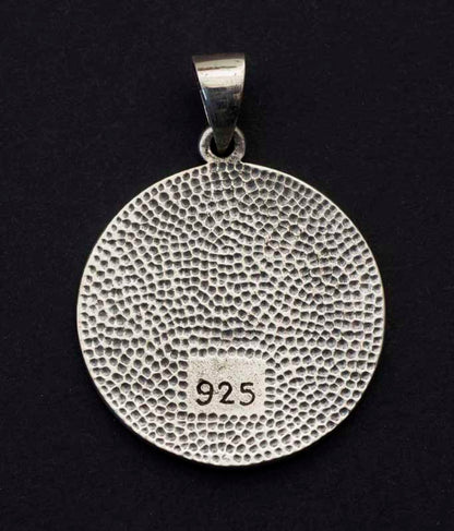 Pendentif Hugin Munin – Corbeaux d’Odin en Argent Massif 925 - Viking