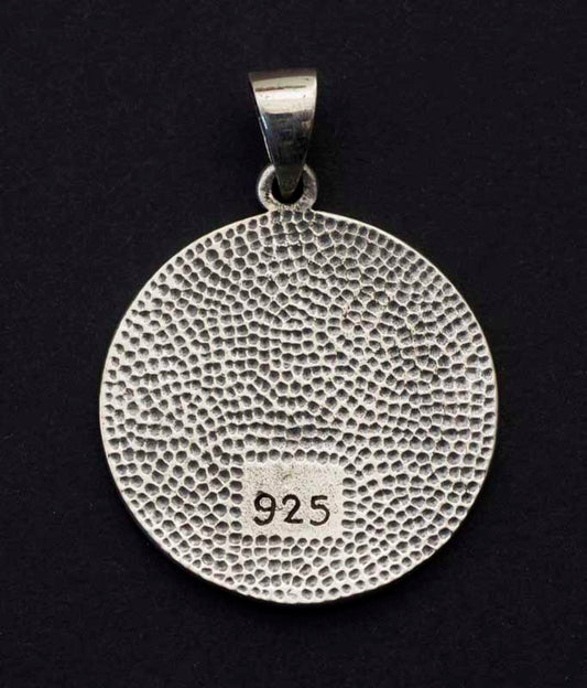 Pendentif Hugin Munin – Corbeaux d’Odin en Argent Massif 925 - Viking