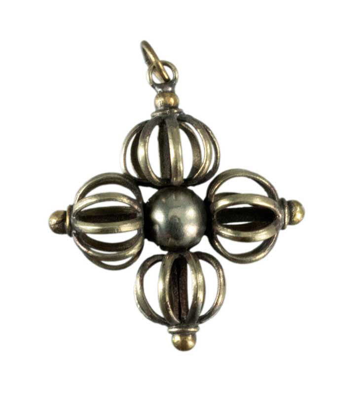 Pendentif Vajra Dorje – Symbole Bouddhiste du Vajrayana