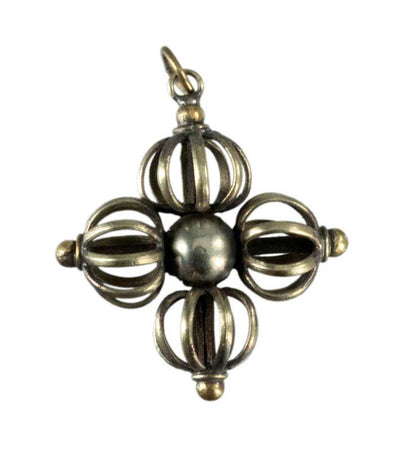 Pendentif Vajra Dorje – Symbole Bouddhiste du Vajrayana