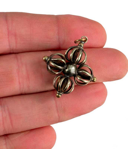 Pendentif Vajra Dorje – Symbole Bouddhiste du Vajrayana