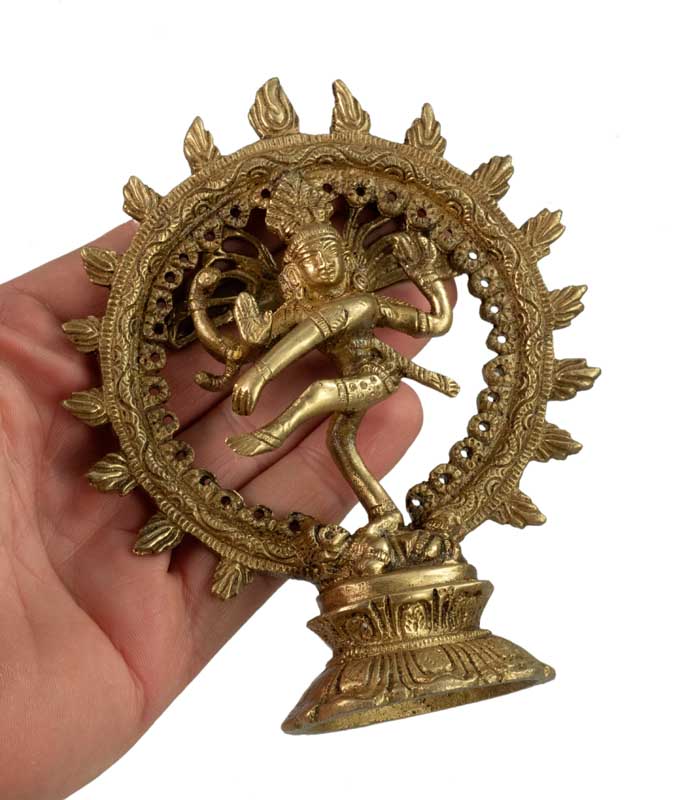 Statue Shiva Nataraja – Lord Shiva Danse Cosmique – Laiton Artisanat Indien