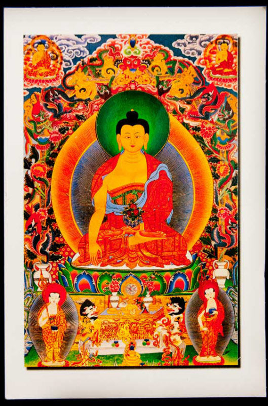 Carte Postale Shakyamuni Bouddha Culturelle du Népal
