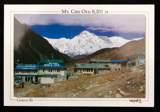 Carte Postale Mont Cho Oyu – Sommet Majestueux de l’Himalaya