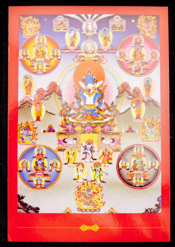 Carte Postale Vajradhara Shakti Bouddhiste du Népal