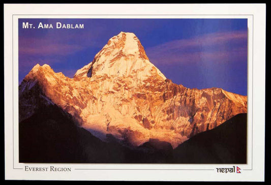 Carte Postale Mont Ama Dablam – La Perle de l’Himalaya
