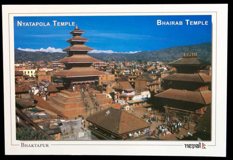 Carte Postale Bhaktapur – Culture et Paysages du Népal