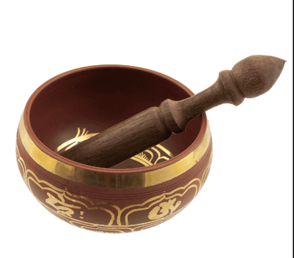 Bol Chantant du Bengale – Yeux de Bouddha – Fabrication Artisanale d'Inde 13.5cm