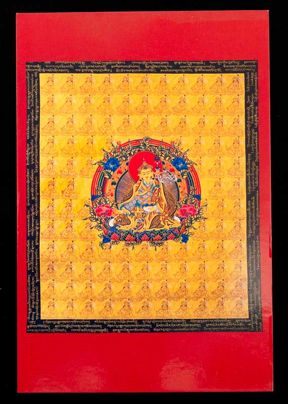 Carte Postale Padmasambhava – Art Bouddhiste Du Népal