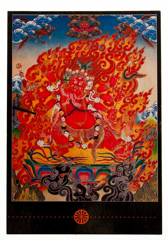 Carte Postale Hayagriva – Divinité Bouddhiste Du Népal