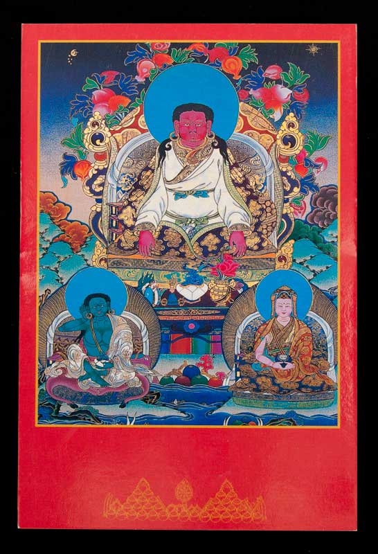 Carte Postale Marpa Le Traducteur – Héritage Bouddhiste Du Népal