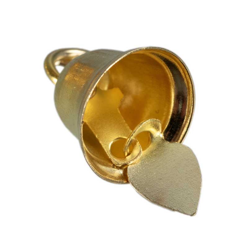 Lot de 10 ou 20 Mini Grelots Dorés en Métal Ø 16 mm – Accessoires Créatifs Indiens