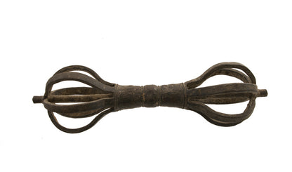 Ancien Dorje Vajra En Fer – Grand Modèle – Objet Rituel Bouddhiste Tibétain
