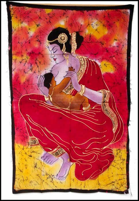 Batik Maternité – Toile en Coton Artisanale Indienne