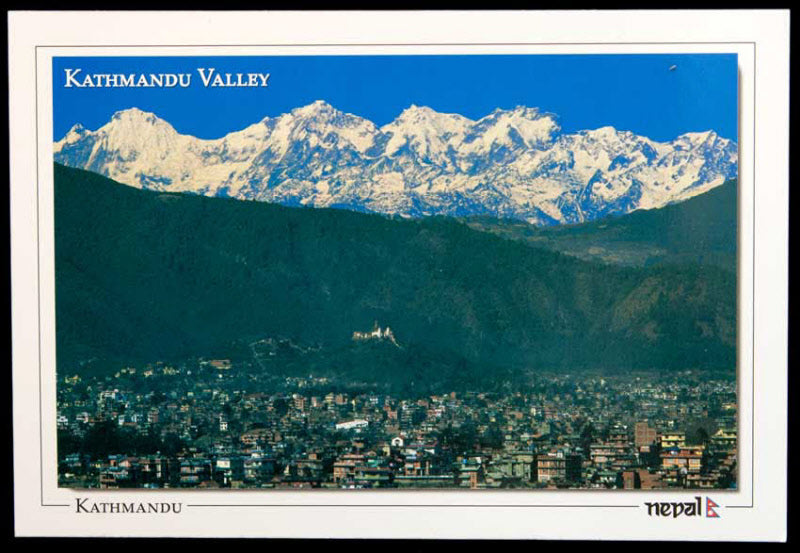Carte Postale Vallée de Katmandou – Paysages du Népal et de l’Himalaya
