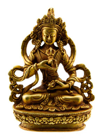 Statue de Bouddha Vajrasattva Dorje Sempa en bronze – Bodhisattva de la purification spirituelle
