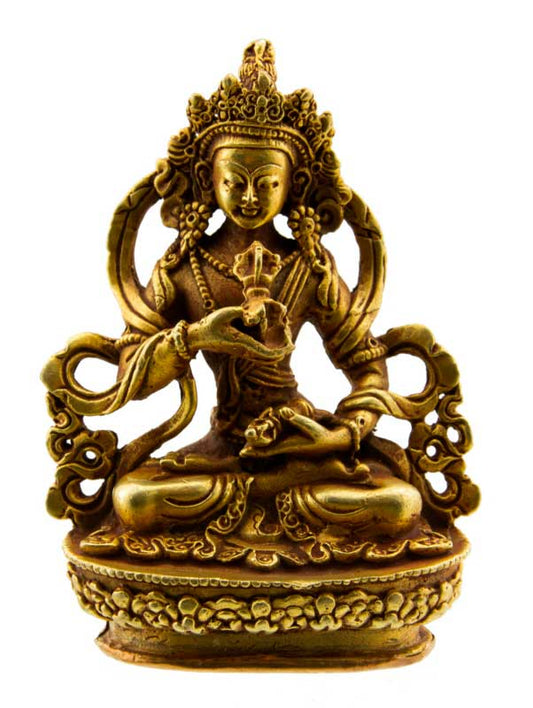 Statue de Bouddha Vajrasattva Dorje Sempa en bronze – Bodhisattva de la purification spirituelle