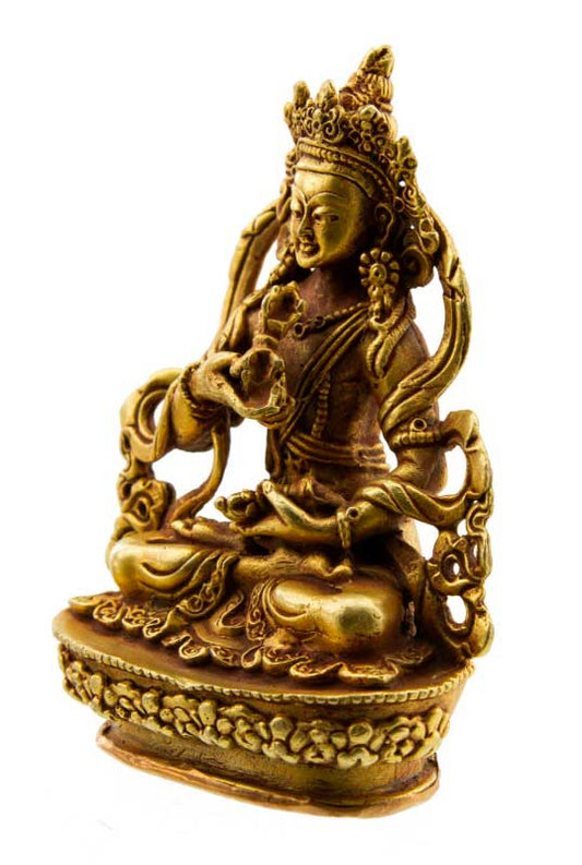 Statue de Bouddha Vajrasattva Dorje Sempa en bronze – Bodhisattva de la purification spirituelle