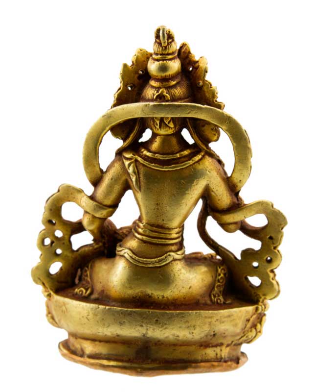 Statue de Bouddha Vajrasattva Dorje Sempa en bronze – Bodhisattva de la purification spirituelle