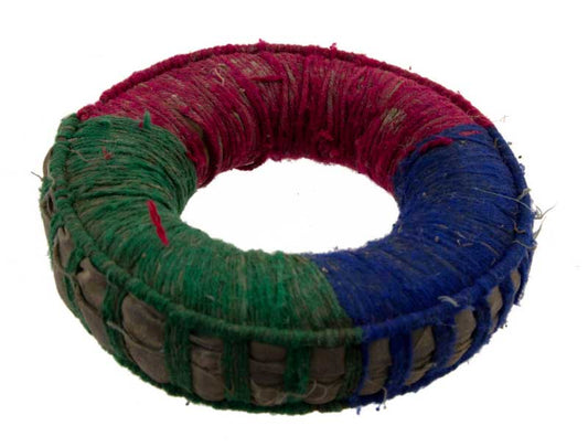 Coussin pour bol chantant tibétain ancien Ø 13 cm – unique, rare et authentique Newar