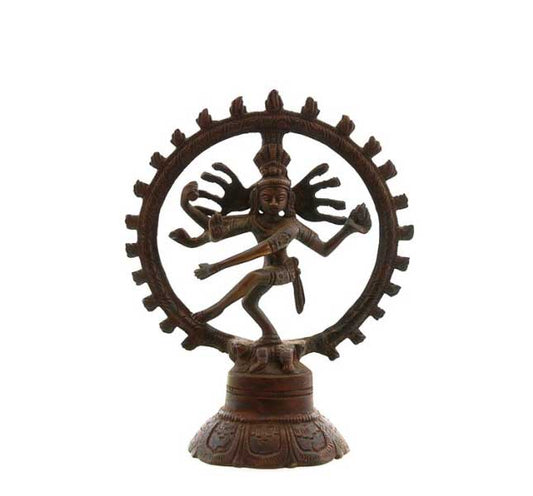 Statue Shiva Nataraja – Lord Shiva Danse Cosmique – Laiton Inde