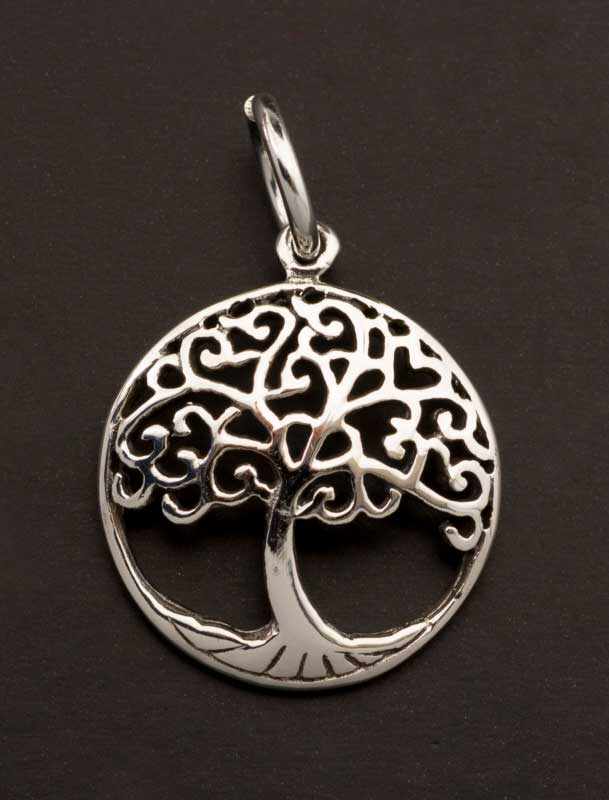 Pendentif Arbre de Vie en argent 925 – Bijou celtique symbole d’harmonie et de sagesse