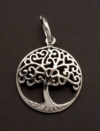 Pendentif Arbre de Vie en argent 925 – Bijou celtique symbole d’harmonie et de sagesse
