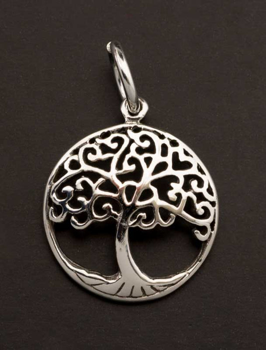 Pendentif Arbre de Vie en argent 925 – Bijou celtique symbole d’harmonie et de sagesse