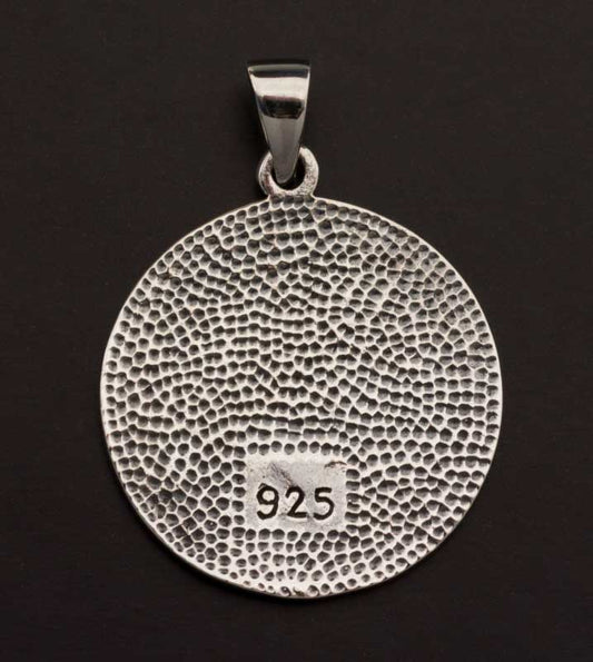 Pendentif Hugin Munin – Corbeaux d’Odin en Argent Massif 925 - Viking