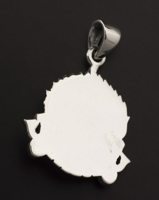 Pendentif Mahakala en Argent 925 – Bijou Tibétain