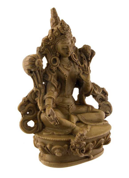 Statue Bouddhiste Tara En Résine – Symbole De Sagesse Et De Compassion Du Népal