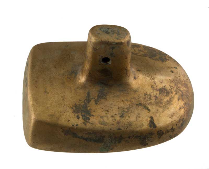 Moule À Tsa-Tsa Mahakala En Alliage De Cuivre – Objet Rituel Du Bouddhisme Tibétain