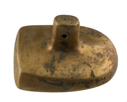 Moule À Tsa-Tsa Mahakala En Alliage De Cuivre – Objet Rituel Du Bouddhisme Tibétain
