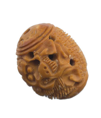 Noyau d’Olive Sculpté Dragon Chinois – Sculpture Miniature Rare
