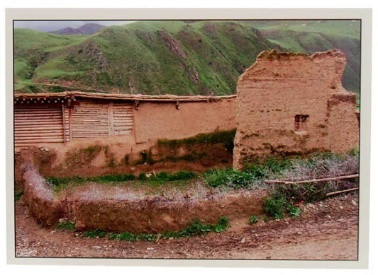 Carte Postale Shardza Hermitage Du Tibet – Héritage Spirituel Du Bön