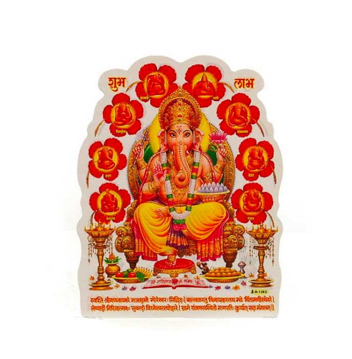 Autocollant Sticker Hindou – Om Aum Ganesh