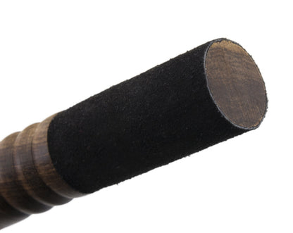Mailloche en Bois et Cuir pour Bol Chantant ou Gong – 17,5 cm – Fabrication Artisanale du Népal