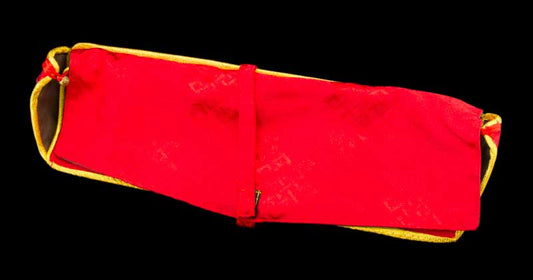 Pochette Tibétaine en Brocart – Étui pour Livre de Prières et Documents Précieux