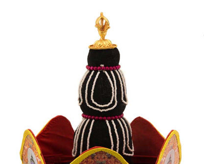 Set Couronne des Cinq Bouddhas Gyalwa Rig Nga – Objet Rituel Bouddhiste Tibétain
